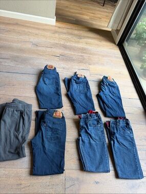 Levi's Kids Dark and Medium Blue Jeans Bundle